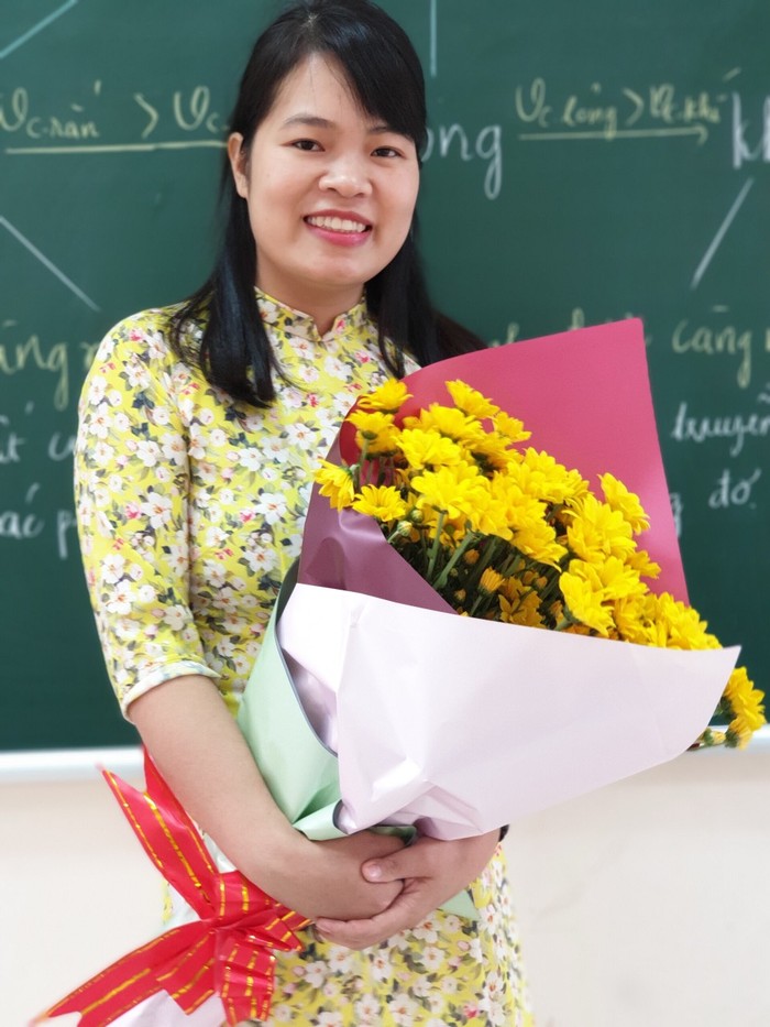 Cô giáo Phạm Thị Nguyệt. Ảnh: NVCC
