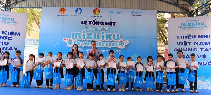 Hội Nghị Tổng Kết Chương Trình “Mizuiku – Em Yêu Nước Sạch” 2020 tại trường Tiểu học Lê Văn Tám, phường Quang Vinh, Biên Hoà, Đồng Nai.