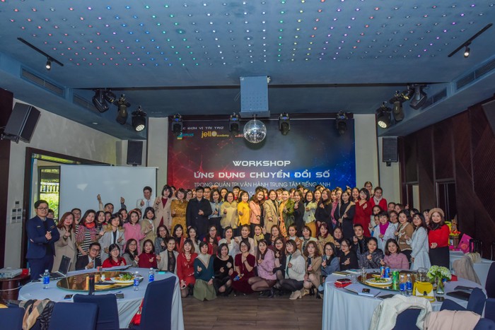 Buổi tọa đàm với sự tham dự của gần 150 Giám đốc các trung tâm ngoại ngữ trong và ngoài Hà Nội.