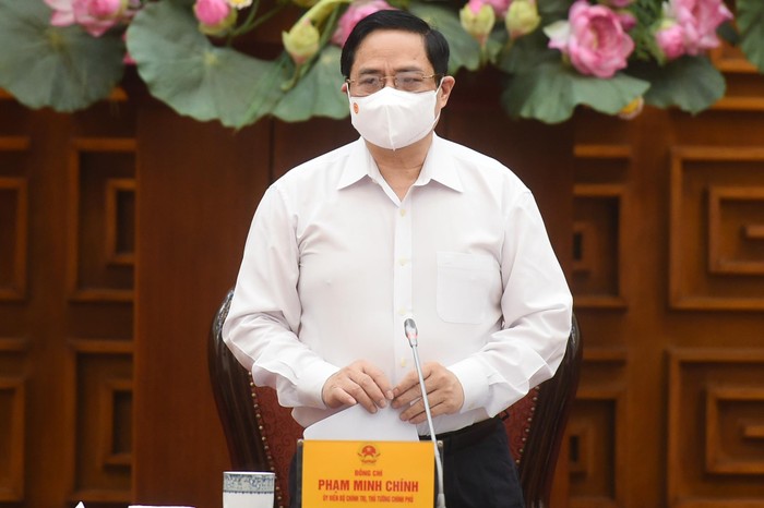 Thủ tướng Chính phủ Phạm Minh Chính làm Trưởng ban chỉ đạo. Ảnh: VGP