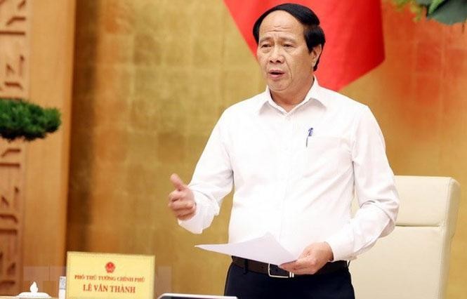Phó Thủ tướng Lê Văn Thành là Chủ tịch Hội đồng thẩm định. Ảnh: VGP