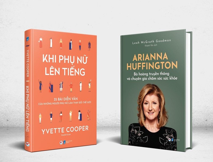 2 cuốn sách truyền cảm hứng, khuyến khích phụ nữ lên tiếng, theo đuổi lý tưởng, sự nghiệp.