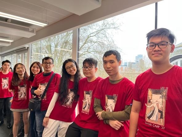 Các bạn tham gia sự kiện Leader Camp 2022 đã có cơ hội gặp gỡ, kết nối với các bạn du học sinh Việt Nam khác tại Anh