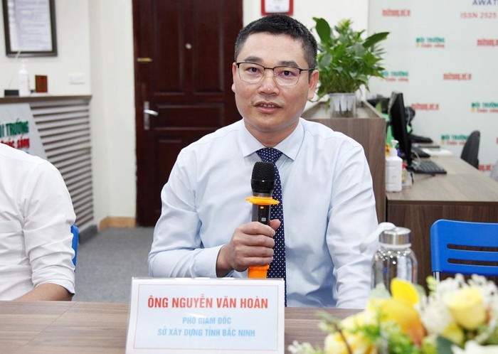 Ông Nguyễn Văn Hoàn – Phó Giám đốc Sở Xây dựng tỉnh Bắc Ninh.