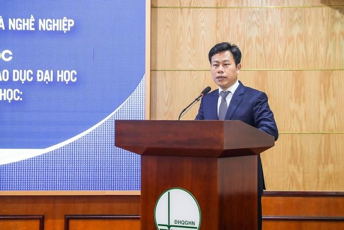 Giáo sư Lê Quân được bổ nhiệm làm Chủ tịch Hội đồng Đại học Quốc gia Hà Nội (ảnh: NTCC)