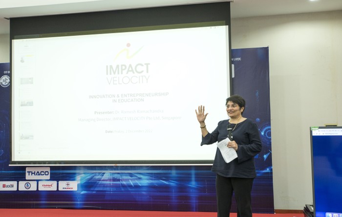 TS. Ramesh Ramachandra - Giám đốc điều hành Impact Velocity Pte Ltd. Nguồn ảnh: BTC TECHFEST VIETNAM 2022