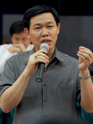Bộ trưởng Bộ Tài chính Vương Đình Huệ