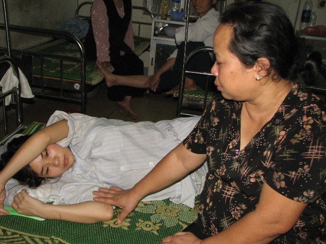 Bà Chu Thị Tuyên - mẹ của nạn nhân Lê Thị Lý thắt lòng trước sự việc của con gái mình.