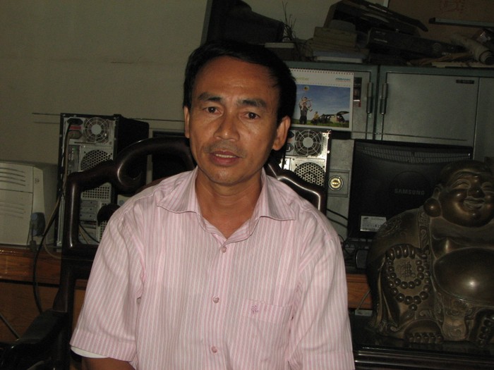 ông Đào Văn Hiến, chủ doanh nghiệp vàng Duy Hiến (nơi chị Lý làm việc)