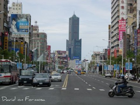 Một con đường của thành phố Cao Hùng. Ảnh: Internet.
