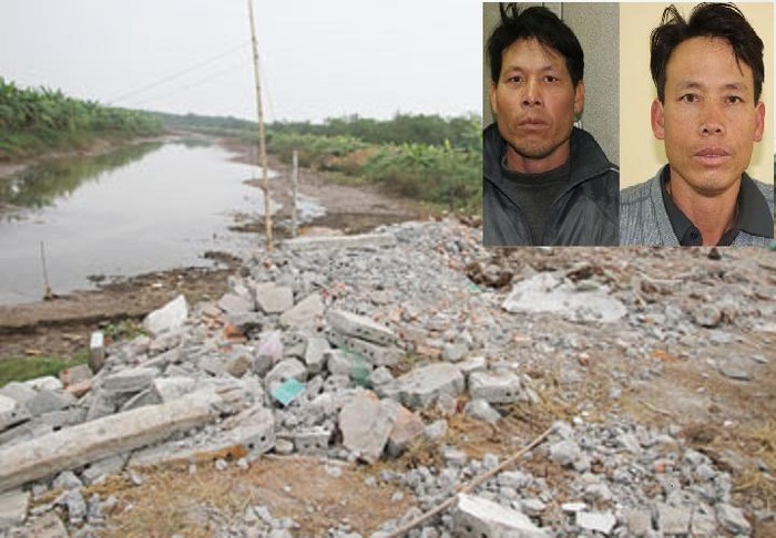 Căn nhà của ông Đoàn Văn Vươn đã bị san phẳng chỉ sau một đêm.