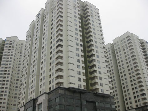Cụm chung cư cao cấp No5 thuộc Dự án Đông Nam.