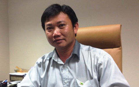 Ông Đinh Trần Quân – Phó TGĐ Constrexim Holdings “Đất công không chạy đi đâu cả” (Ảnh: Chi Mai)
