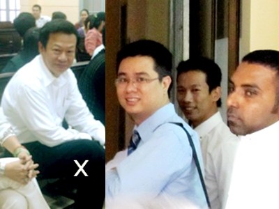 Ông Ly Sam (trái) chưa hẳn là người thắng cuộc vì còn chờ đợi kết quả phiên tòa phúc thẩm. Ảnh: Hữu Vinh