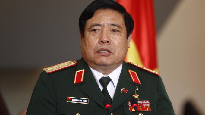 Bộ trưởng Bộ Quốc phòng Phùng Quang Thanh - Ảnh: Nguyễn Khánh