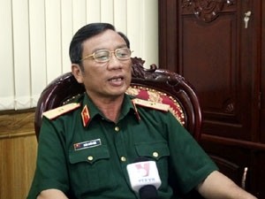 Thiếu tướng Trần Xuân Hòe. (Ảnh: Trung Hiền/Vietnam+)