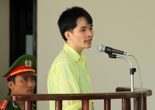 Bị cáo Đặng Ngọc Tân tiếp tục kháng án trong ngày xét xử thứ hai. Ảnh: Nguyễn Đông