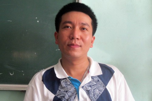 Thầy giáo Mai Anh Hùng, giáo viên dạy Toán, Trường THPT Trần Phú