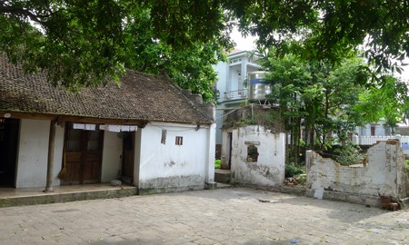 Nhà từ đường đã tồn tại mấy trăm năm của dòng họ Hoàng.