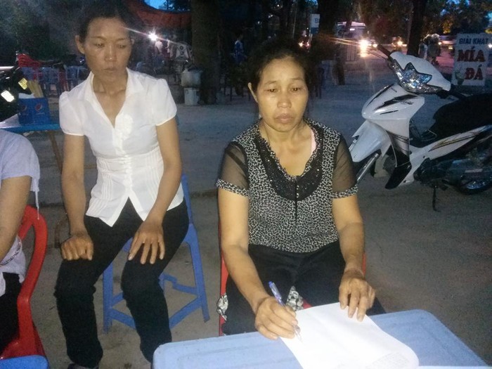 Khoảng 30 người nhà nạn nhân Nguyễn Tuấn Anh ở Vĩnh Phúc đã lên Bộ Công an để kêu cứu