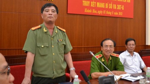 Đại tá Trần Ngọc Khánh - Giám đốc Công an tỉnh Khánh Hòa (Ảnh:Tuoitre)