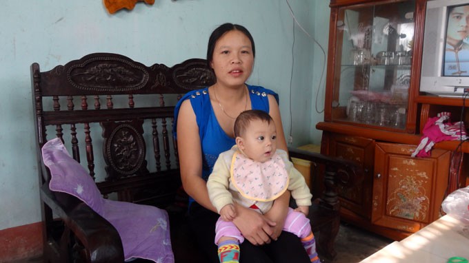 Mẹ con chị Nguyễn Thị Điểm đang kể lại sự việc