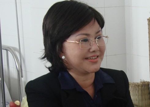 Nữ đại gia thủy sản đất Cần Thơ, bà Phạm Thị Diệu Hiền. Ảnh: Quốc Trạng