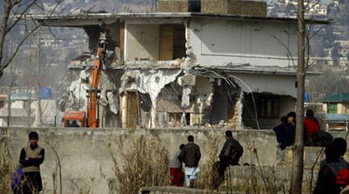 Nơi ẩn náu cuối cùng của Bin Laden bị phá hủy cuối tuần qua