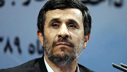Tổng thống Iran Mahmoud Ahmadinejad . Ảnh: Internet