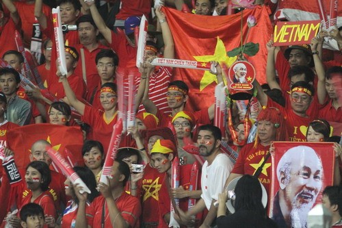 Bóng đá Việt Nam tiếp tục đứng nhất ở khu vực Đông Nam Á. Ảnh: Bạch Dương