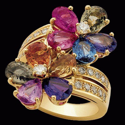 Bulgari là hãng nữ trang được xếp thứ 9, chiếc nhẫn hoa này được định giá 38.000 đô (hơn 722 triệu đồng). Ảnh: Internet