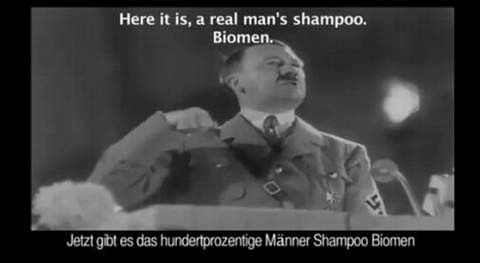 Hình ảnh Hitler trong đoạn quảng cáo khiến dư luận lên án
