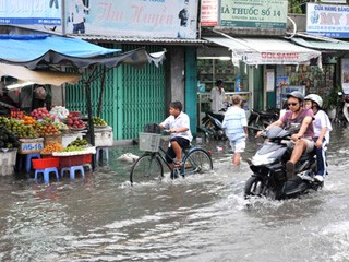 Đề án chủ động phòng ngừa ngập lụt tại TP.HCM sẽ có tham khảo kinh nghiệm của Bangkok. Ảnh: Diệp Đức Minh.