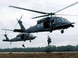 Trực thăng Black Hawk của Mỹ. Ảnh: AFP.