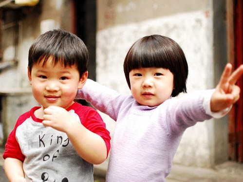 Những em bé Thượng Hải.