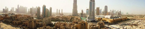 Một góc Dubai dưới ống kính panorama.