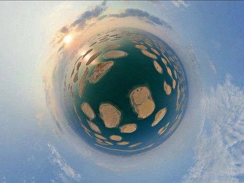 Một góc chụp lạ của quần đảo Thế giới.