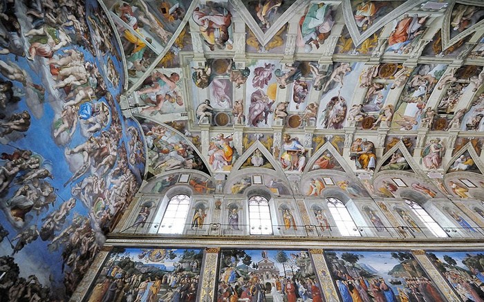 Sistine Chapel, Rome, Italia.
