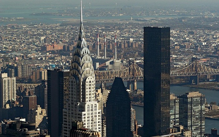 Tòa nhà chọc trời The Chrysler ở New York Mỹ.