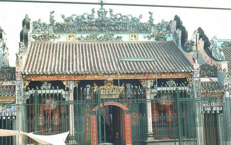 Hội quán Tuệ Thành trên đường Nguyễn Trãi, khu vực Chợ Lớn.