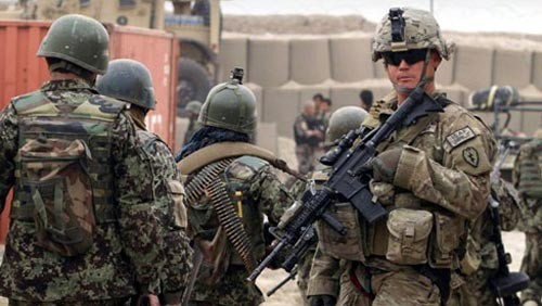 Binh sĩ NATO do Mỹ dẫn đầu làm nhiệm vụ ở Afghanistan. Ảnh minh họa.