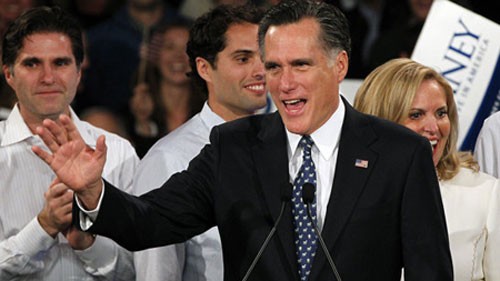 Cựu Thống đốc bang Massachusetts Mitt Romney. Ảnh: BBC.