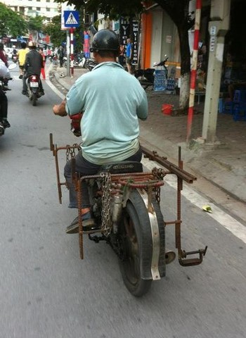 Chụp trên đường Kim Mã, Hà Nội. Ảnh: Vante.