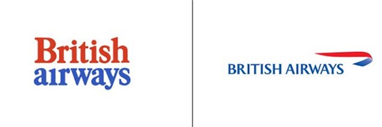 Năm 2009, hãng hàng không British Airways của Anh kỷ niệm 90 năm thành lập. Được xem là một trong những nhà bay nổi tiếng nhất thế giới, British Airways thành lập vào năm 1919, ban đầu mang tên Aircraft Transport and Travel Limited (AT&T), cung cấp chuyến bay hàng ngày đầu tiên từ London tới Paris trên một chiếc máy bay một động cơ. Đến nay, British Airways đã có một phi đội gồm 236 máy bay và 169 điểm đến trên toàn thế giới. Dù công ty đã phát triển mạnh trong gần một thế kỷ qua, logo của British Airways hầu như không có nhiều thay đổi, vẫn giữ màu đỏ và màu xanh da trời truyền thống.