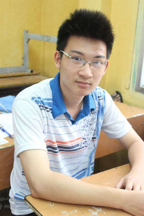 Nguyễn Trần Thành Danh, tân thủ khoa ĐH Ngoại thương ( Ảnh: nhân vật cung cấp)