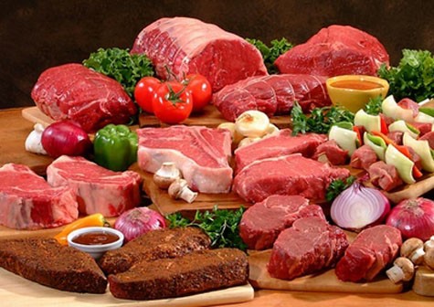 Các loại thịt có giá trị dinh dưỡng khác nhau.