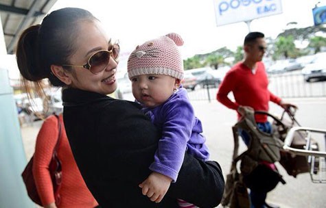 Cô công chúa thứ 2 của Jennifer Phạm được hạ sinh vào tháng 7 vừa qua