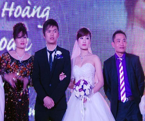 Đại gia Nguyễn Thị Liễu trong đám cưới con trai