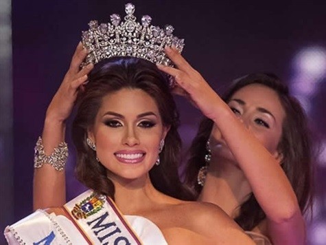 Hoa hậu Venezuela rạng ngời đêm chung kết Hoa hậu Hoàn vũ 2013 tối 9/11