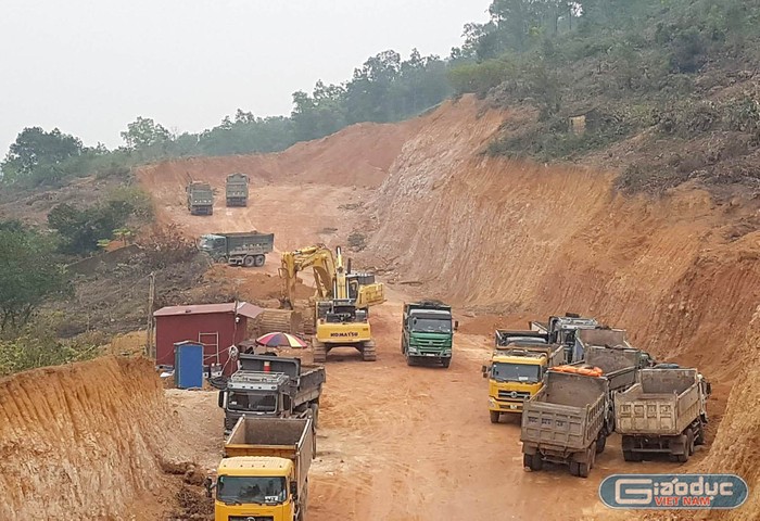 Chưa được chấp thuận Công ty Thuận Thiên đã khai đào khoáng sản tại núi Niêm Nội